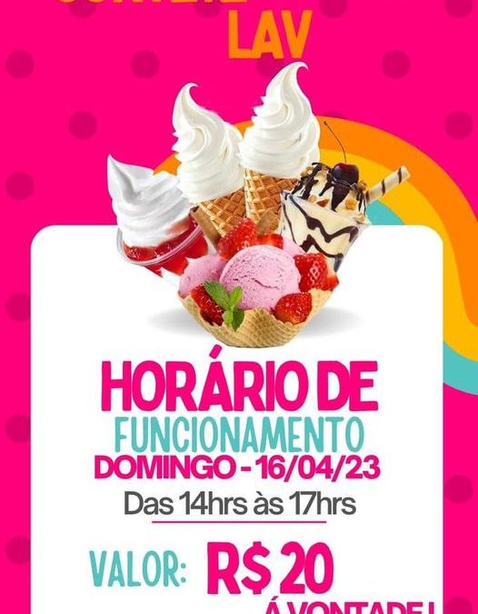 LAV realiza primeira edição do Festival do Sorvete