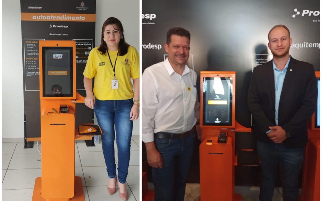Totem de autoatendimento do Poupatempo já funciona em Itaju
