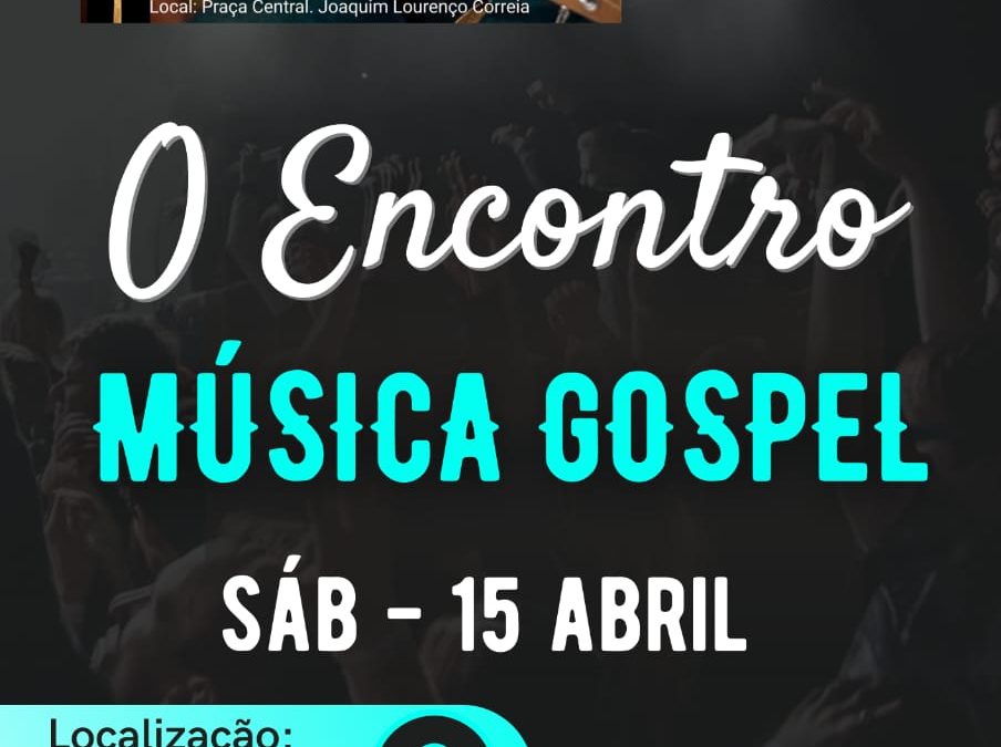Evento gospel será realizado dia 15