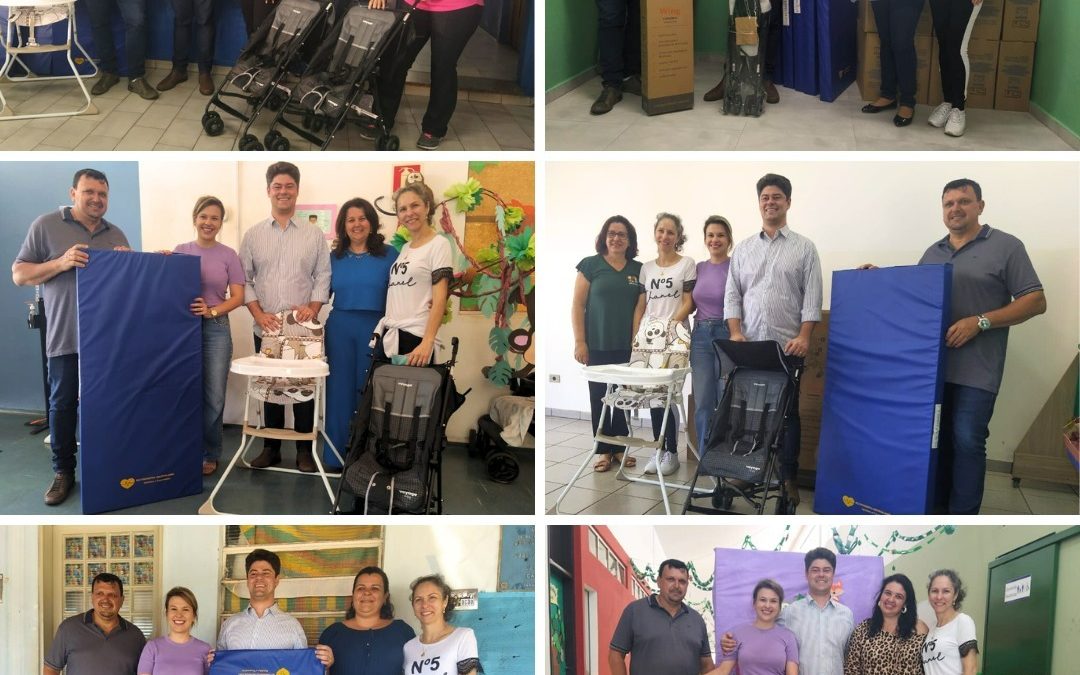 Prefeitura entrega equipamentos de apoio às creches