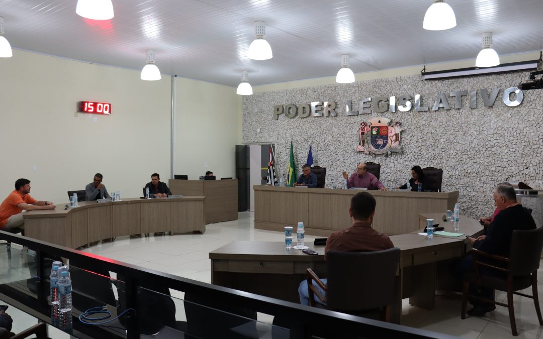 Novos projetos têm autoria do Legislativo