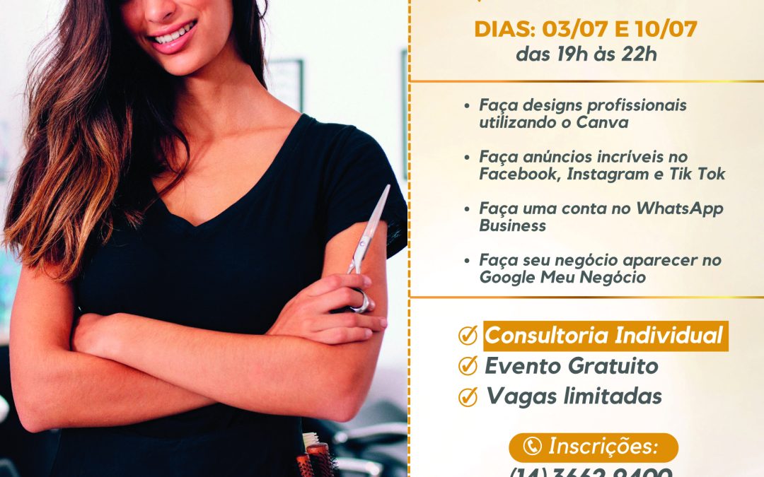 Workshop aborda marketing digital para o segmento de beleza