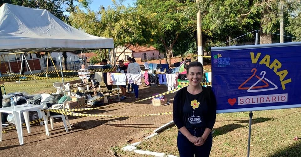 Varal Solidário distribui 3 mil peças da Campanha do Agasalho