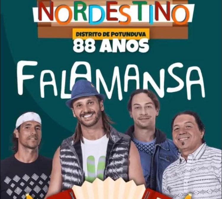Grupo Fala Mansa se apresenta em Potunduva