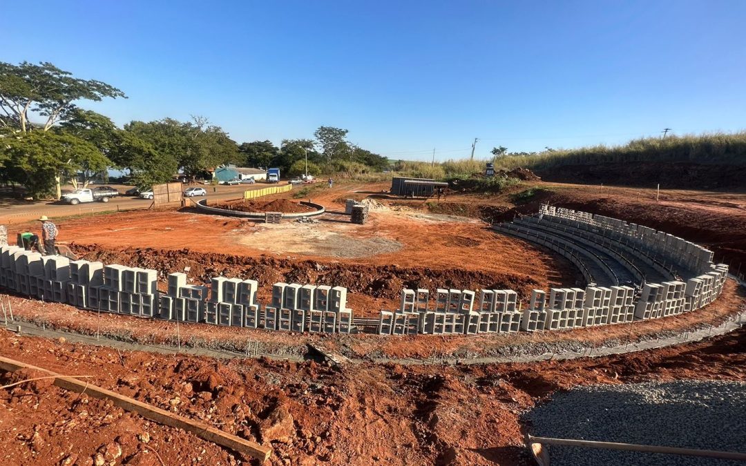 Obras no complexo turístico de Boraceia estão em andamento