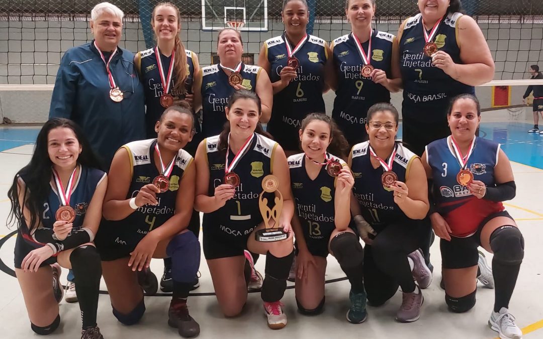 Vôlei feminino de Bariri fatura o bronze nos Regionais