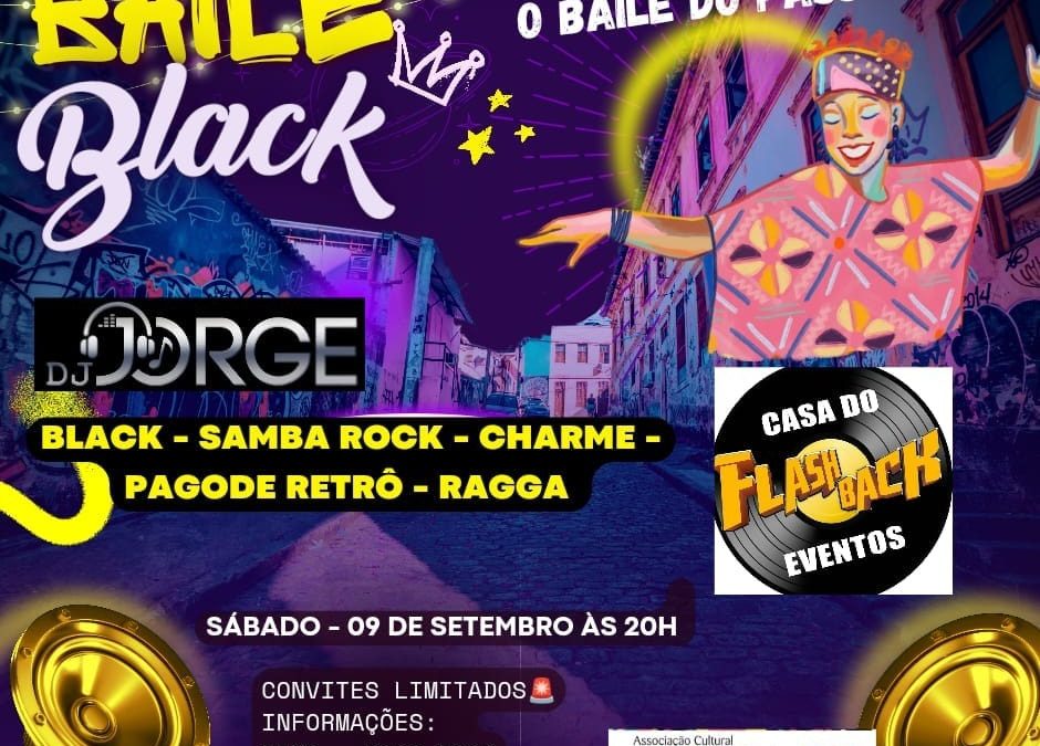 Quilombo realiza Baile Black em setembro