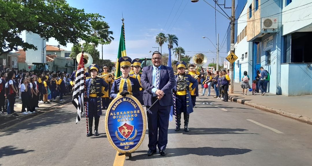 CULTURA: Banda Marcial de Bariri se apresenta na Festa do Peão de Barretos