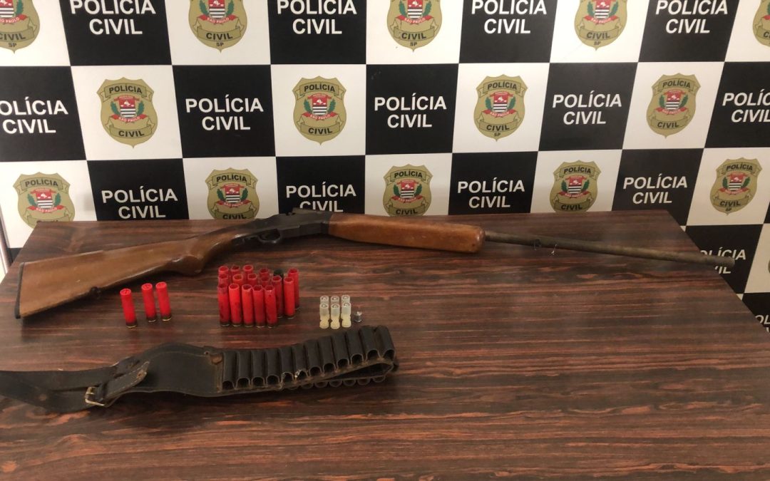 BARIRI: Polícia Civil prende homem com arma de fogo