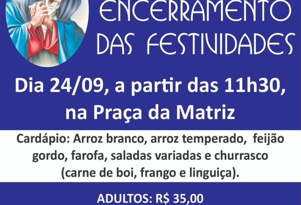 Bariri: Almoço e leilão de gado encerram Festa da Padroeira dia 24