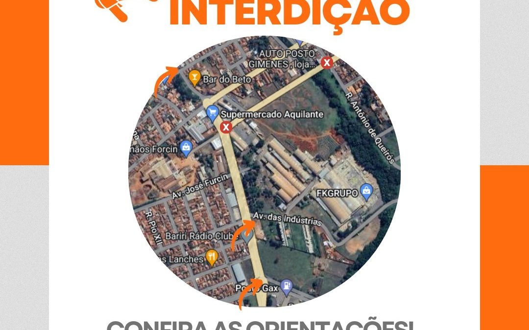 BARIRI: Obras na ponte do Córrego Sapé interditam Claudionor Barbieri