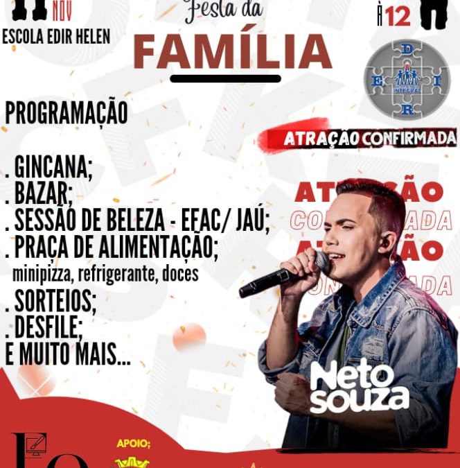 REGIÃO: Eventos agitam a semana da Escola Edir Helen de Boraceia