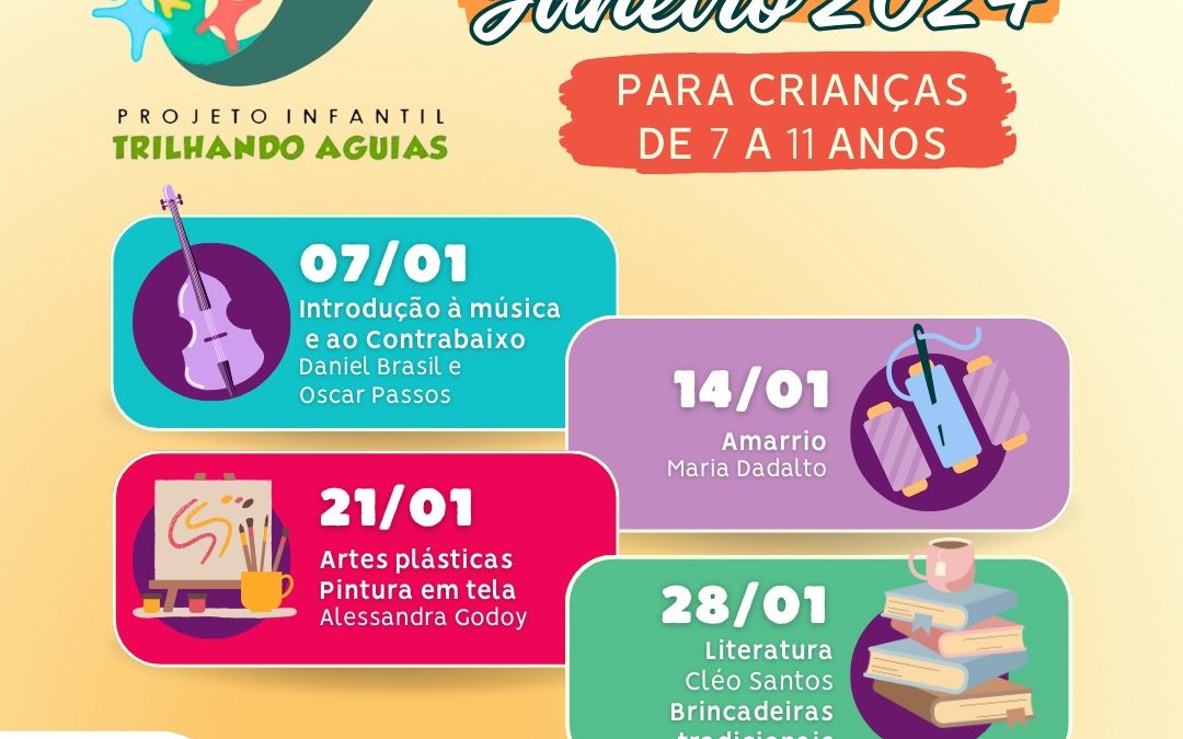 BARIRI: Projeto Trilhando Águias proporciona atividades para crianças em janeiro