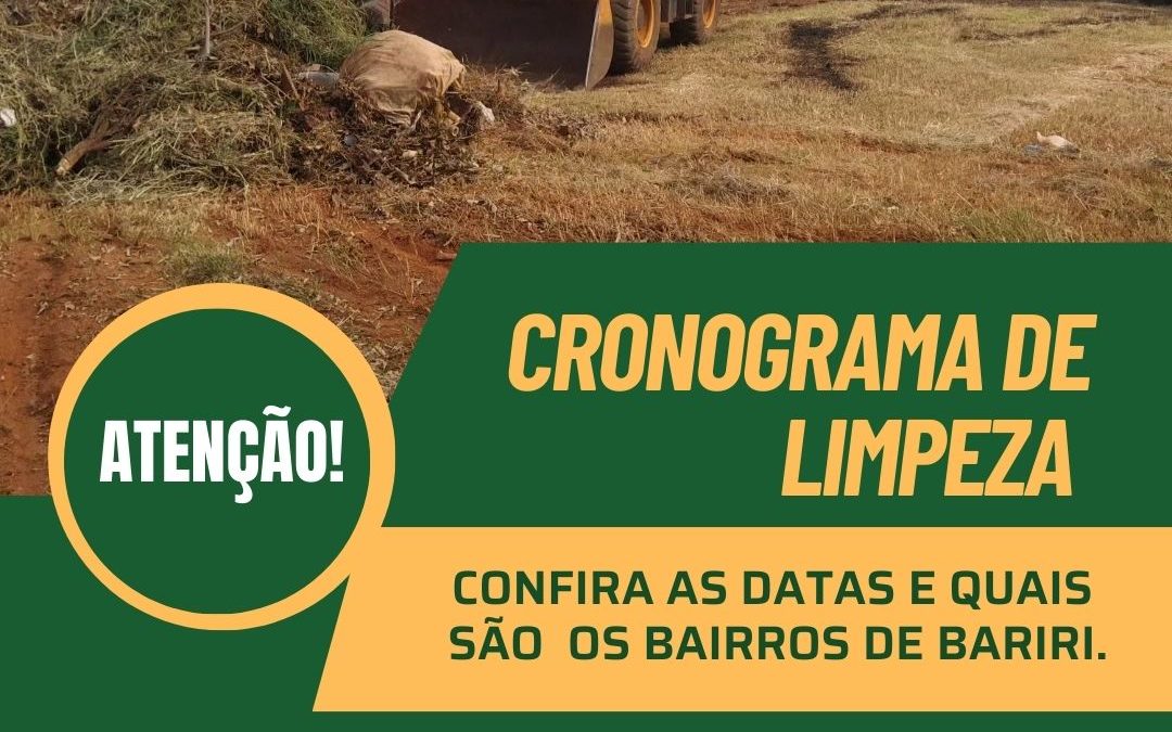 BARIRI: Prefeitura, Assobari e empresas anunciam cronograma de limpeza contra a dengue