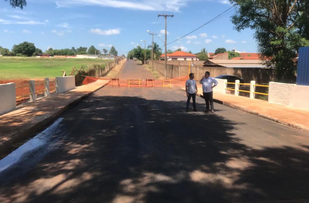 Bariri: Liberada ponte sobre a Av. Claudionor Barbieri