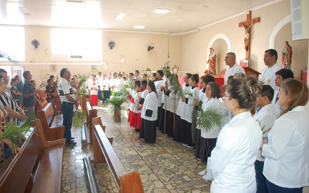 Cidade: Paróquias iniciam Semana Santa com Domingo de Ramos
