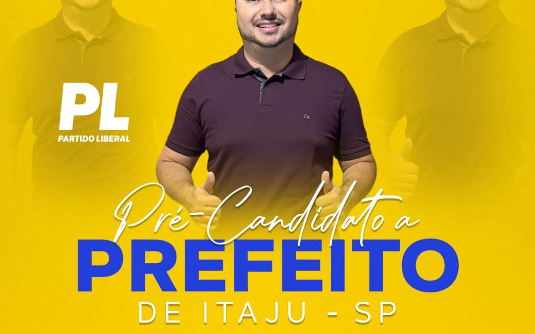 Itaju: Juninho Lopes divulga pré-candidatura a prefeito