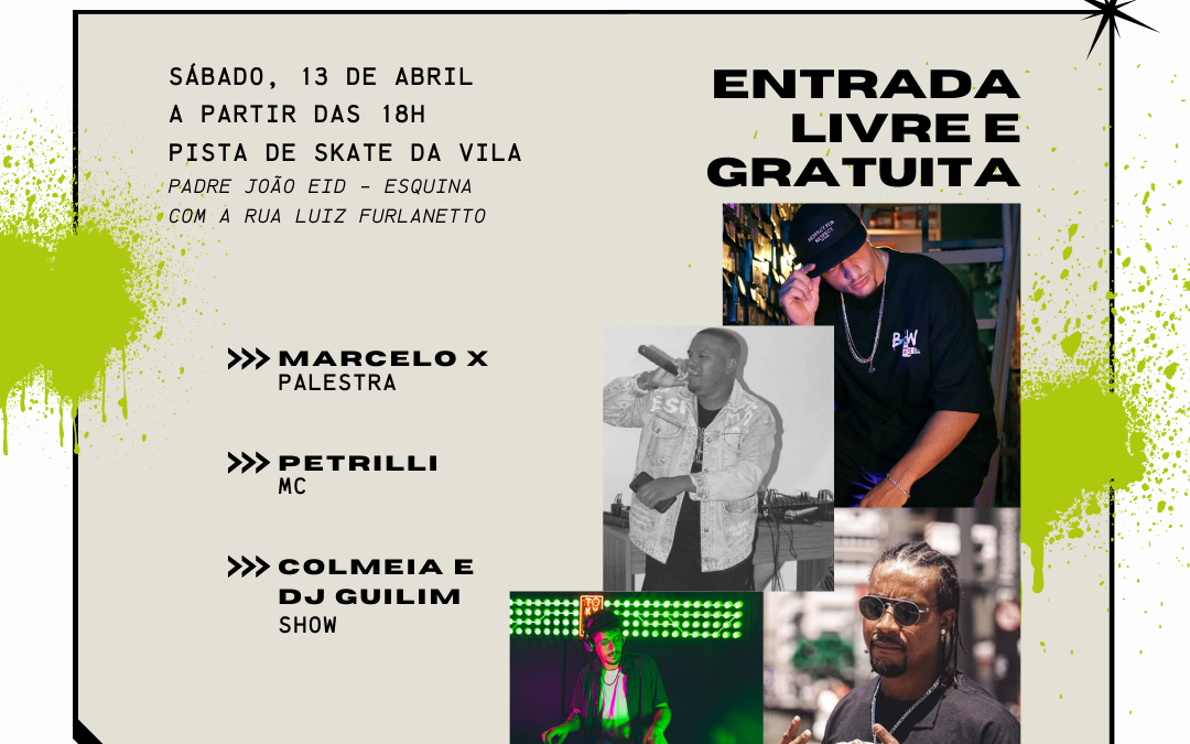 Bariri: 1º Festival Hip Hop de Bariri será realizado no sábado
