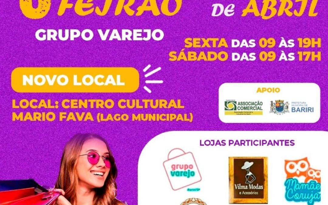 Economia: Sexta e sábado tem Super Feirão do Grupo Varejo
