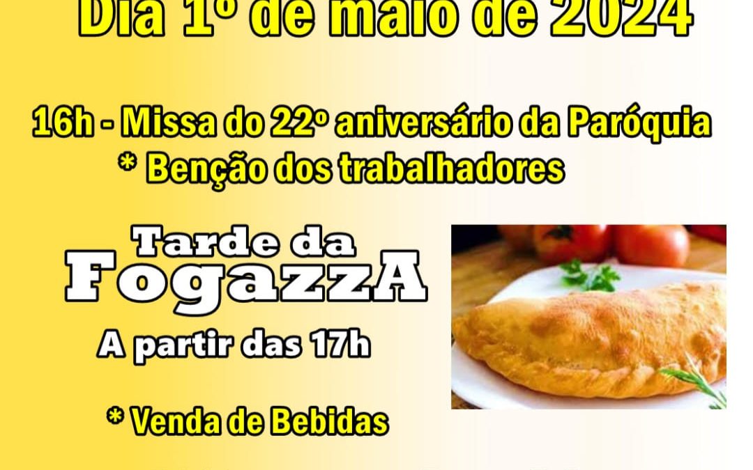 Cidade: Feriado tem festa dos 22 anos da Paróquia Santa Luzia