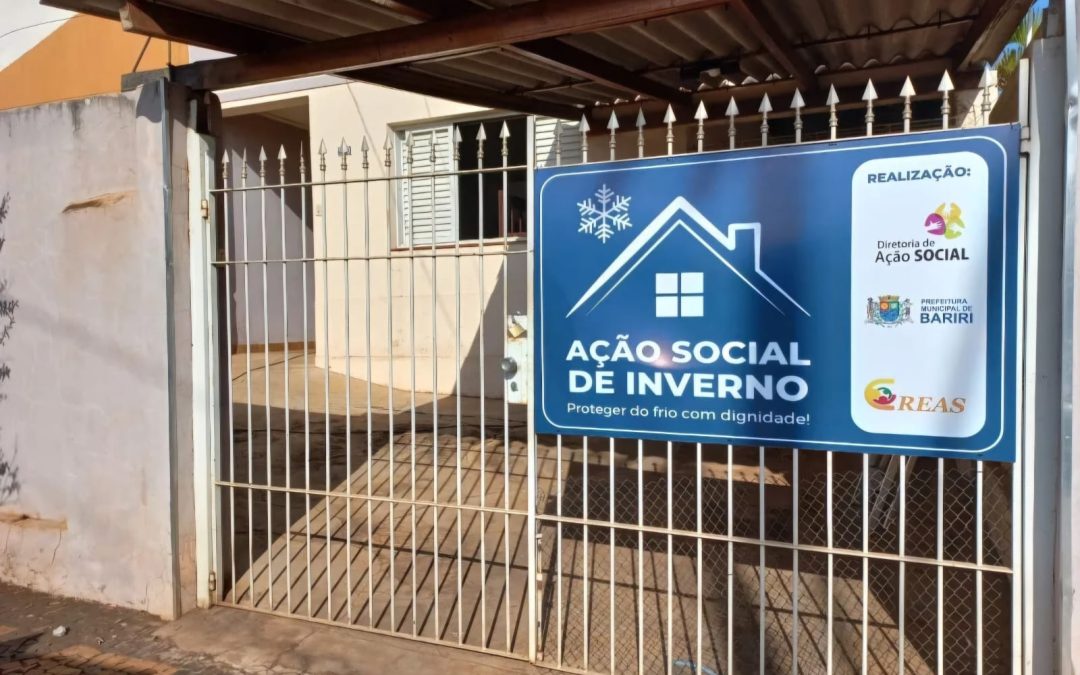 Política: Tem início ação de inverno com abrigo temporário