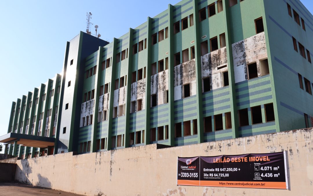 Justiça: Pela 2ª vez, leilão do Hospital São José não recebe propostas