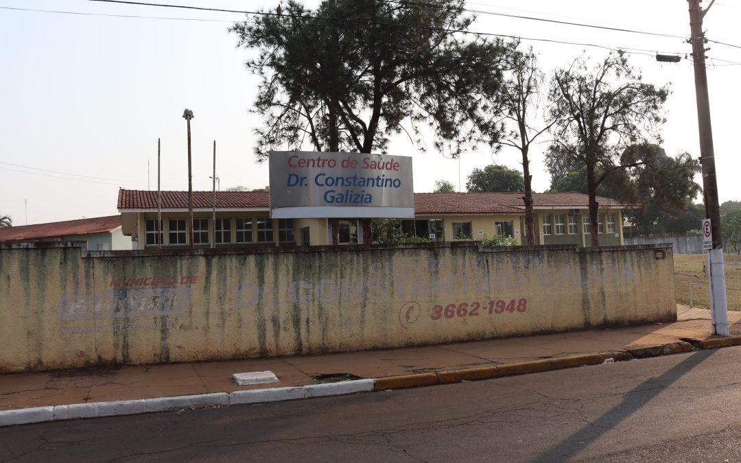 Saúde: Empresa oferece proposta de R$ 125,1 mil para obras no Centro de Saúde