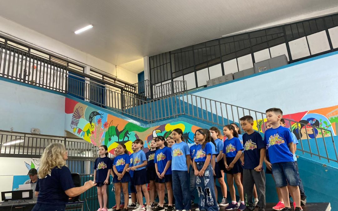 Educação: Coral da Escola Julieta se apresenta na Semana Cultural da Ephigênia