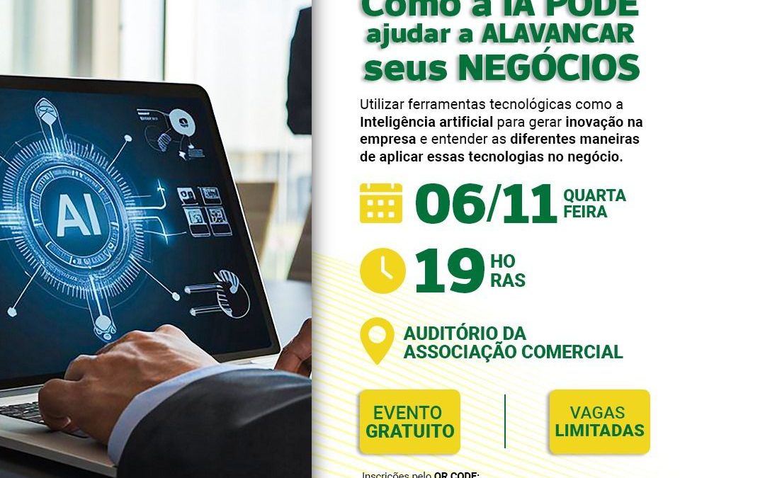Cidade: Inteligência artificial e negócios é tema de palestra