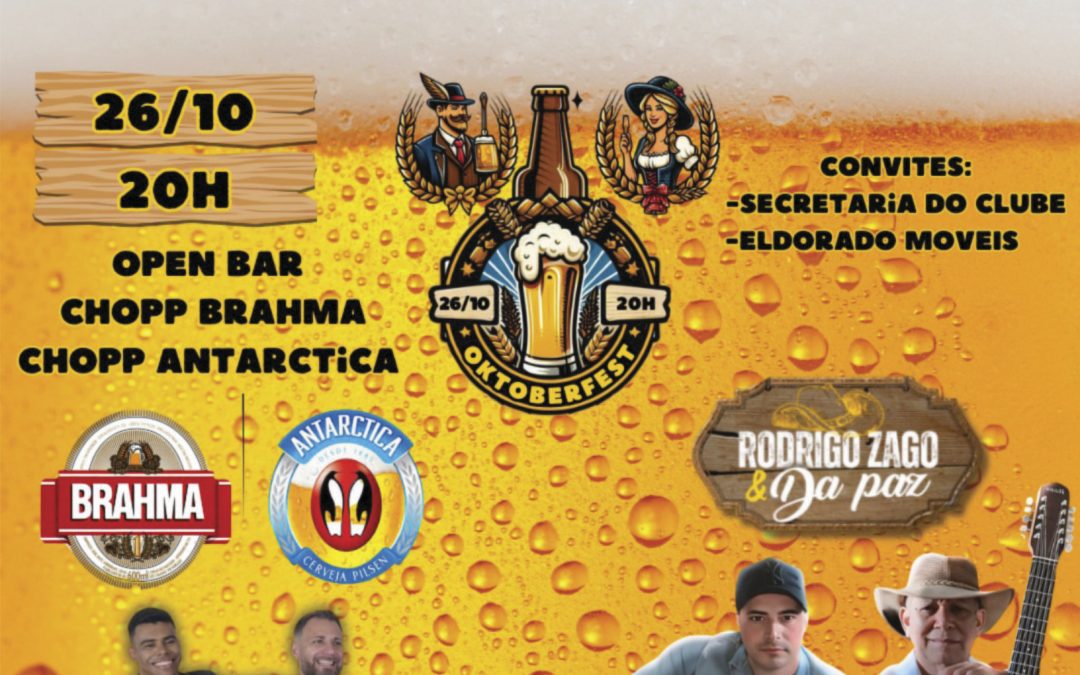 Social: 3ª Oktoberfest do Umuarama será dia 26