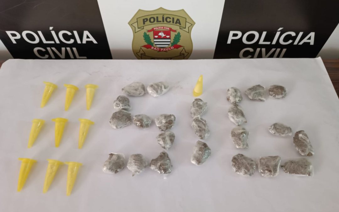 Policial: Policiais civis realizam flagrante de tráfico de drogas em Bariri