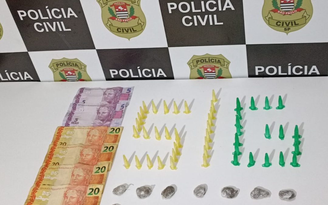 Bariri: Polícia Civil apreende adolescente com cocaína e maconha