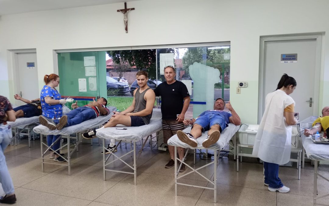 Saúde: Hemonúcleo coleta 37 bolsas de sangue em Bariri