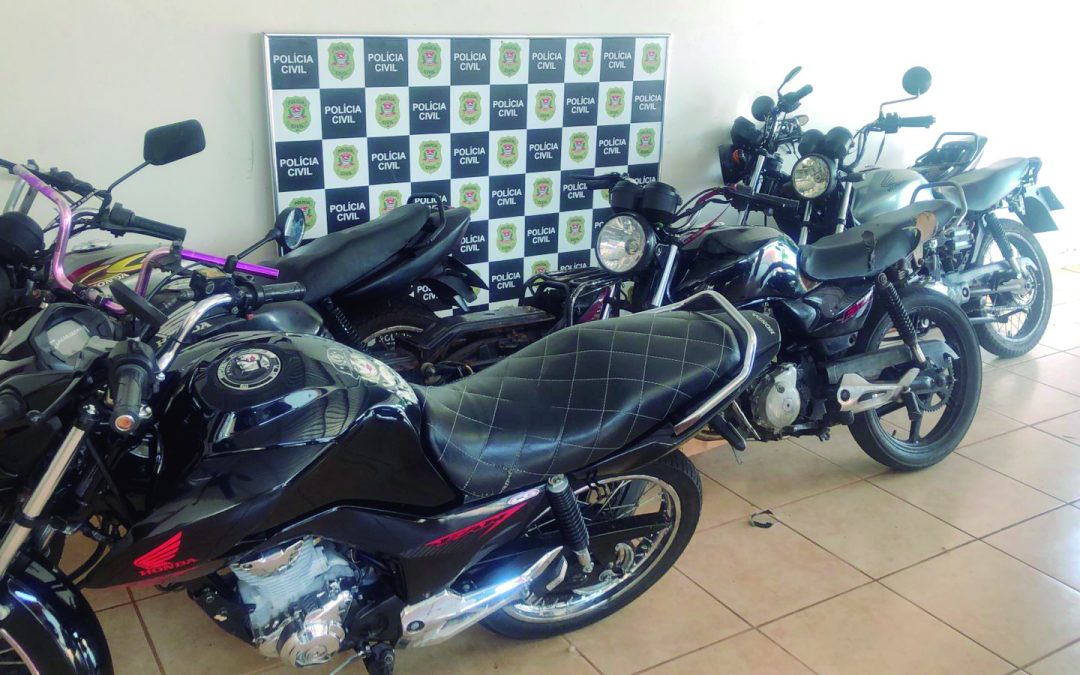 Bariri: Operação prende 3 pessoas e apreende 7 motos