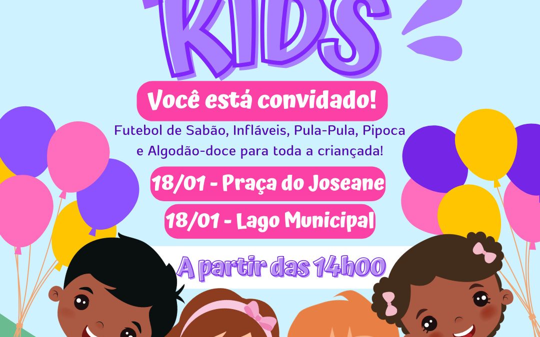 Cidade: Cultura realiza Férias Kids nos dias 18 e 25