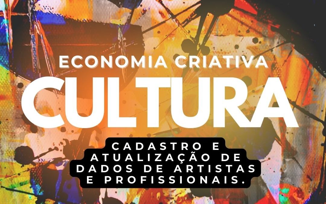 Bariri: Cultura realiza cadastro de artistas e profissionais de economia criativa