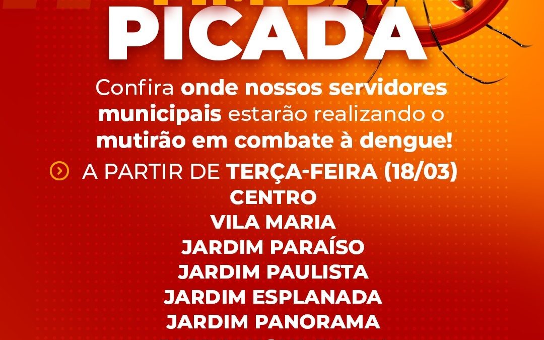 Saúde: Bariri contabiliza 53 casos de dengue