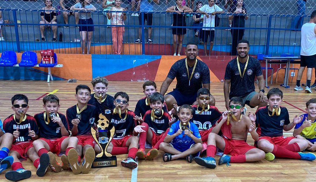 Esporte: Bariri Soccer-A vence o Campeonato Municipal de Futsal Sub-12