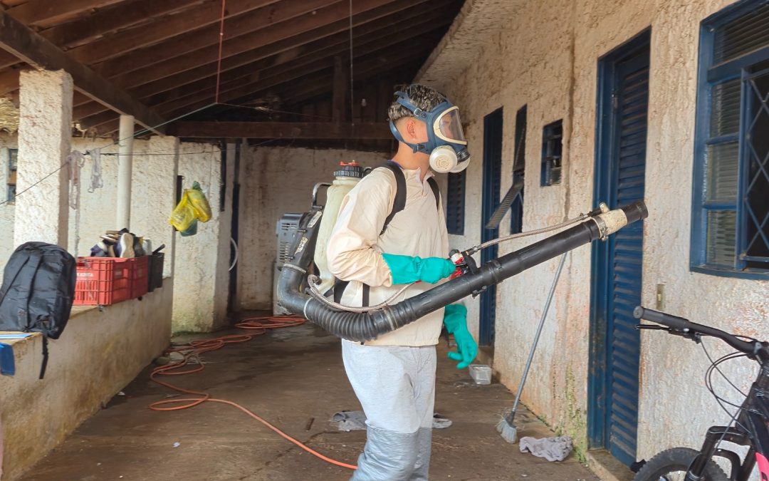 Cidade: Nesta segunda, nebulização costal está no Jardim Santa Helena