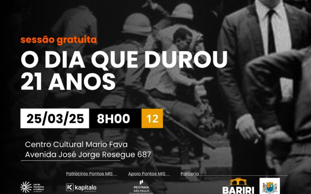 Cultura: Documentário retrata a ditadura militar no Brasil