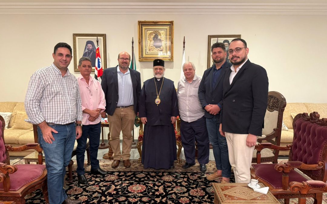 Política: Bariri trata da Igreja Síria com Arquidiocese Ortodoxa, em São Paulo