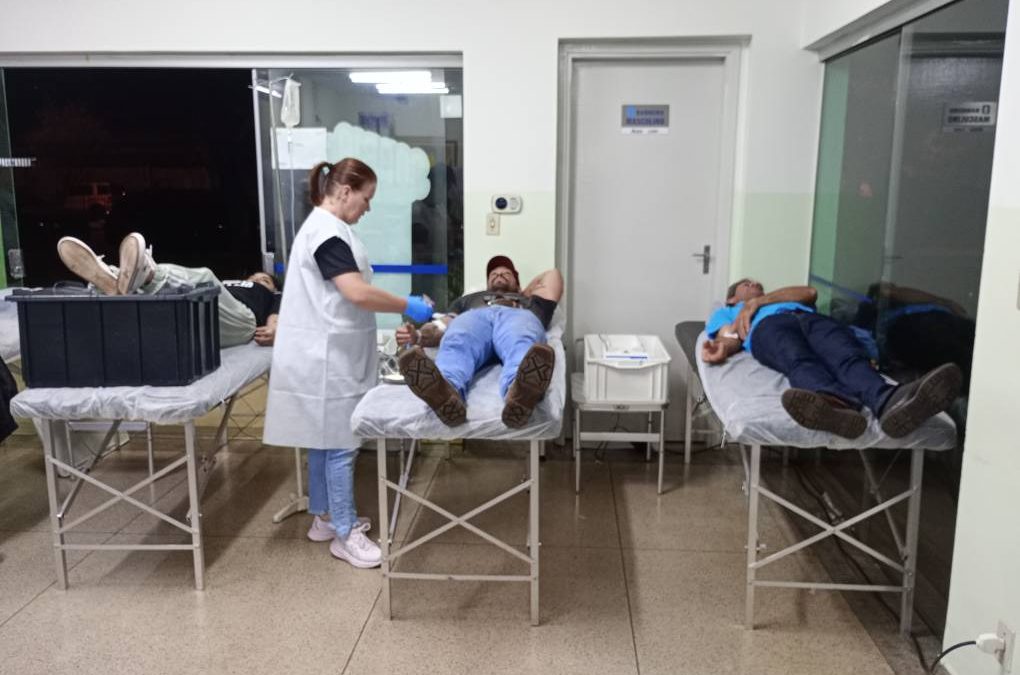 Saúde: Hemonúcleo coleta 70 bolsas de sangue em Bariri