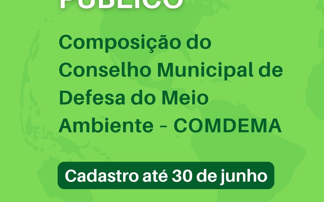 Cidade: Diretoria faz chamamento para composição de conselho