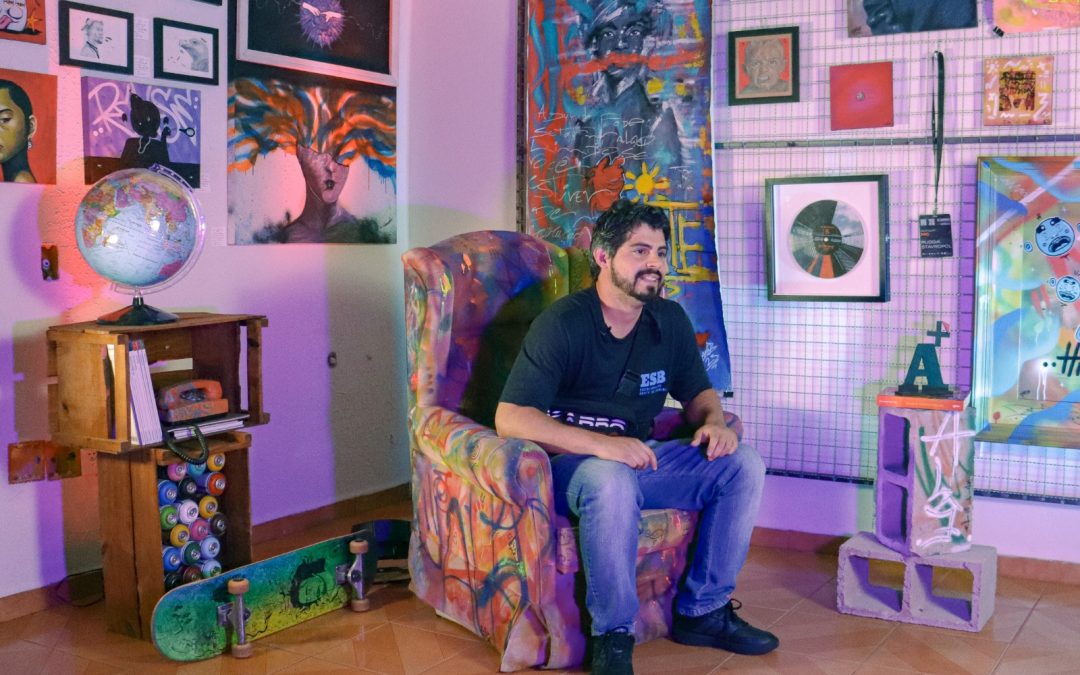 Região: Produtor cultural exibe documentário em Itaju