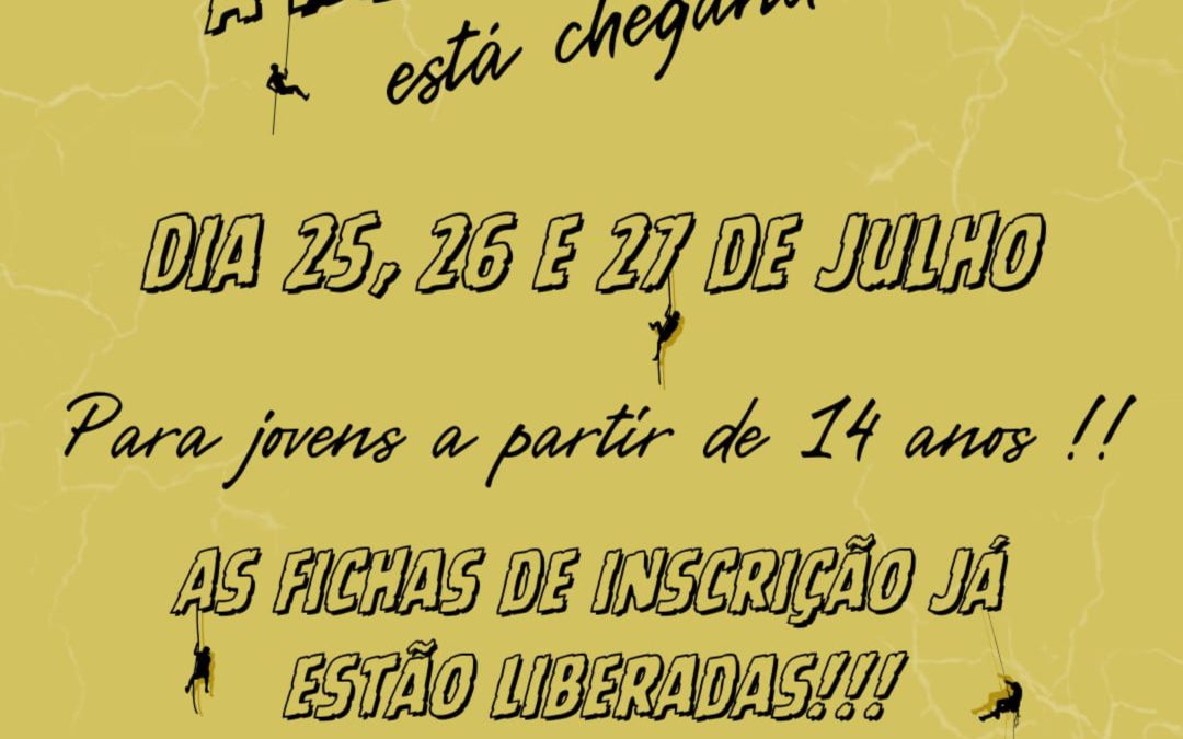 Cidade: Grupo SolCris realiza encontro de jovens Escalada