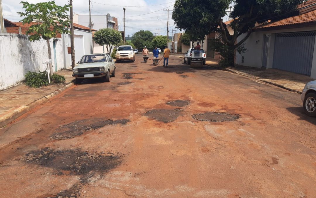 Cidade: Empresa Fortpav vence licitação para tapa-buraco