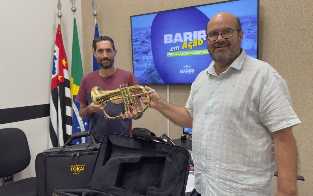 Cidade: Banda marcial recebe novos equipamentos