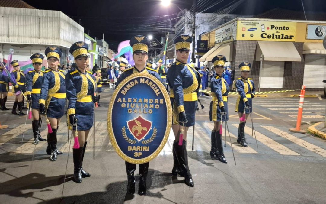 Cultura: Banda Marcial de Bariri brilha no Festival de Ipaussu