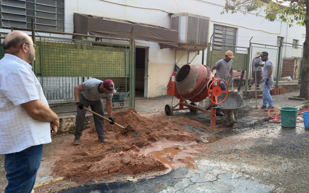 Cidade: Continuam as obras no Clube da Melhor Idade