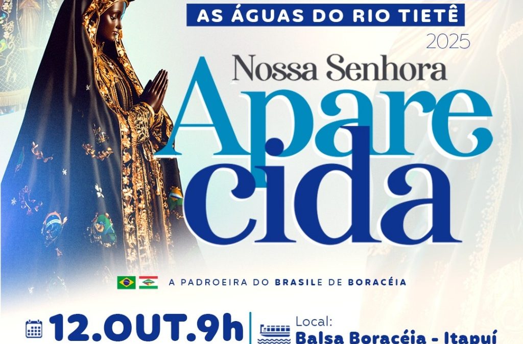Região: Boraceia realiza 9ª travessia e benção de embarcações sobre as águas